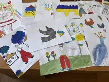 Діти Сєвєродонецької громади - з вдячністю до захисників України