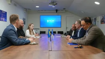 Очільник Луганщини Олексій Харченко обговорив перспективи співпраці із новим головою Представництва МОМ в Україні Робертом Тернером