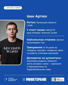 Сіверськодончанин - член української збірної, яка представляє нашу країну на міжнародних змаганнях Marine Corps & Air Force Trials 2026