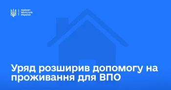 The government expands support for internally displaced persons - changes have been made to the provision of housing assistance