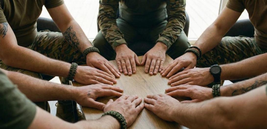 КНП "Сіверськодонецька міська багатопрофільна лікарня" запрошує ветеранів долучитися до відкритої групи психологічної підтримки «Коло взаємодопомоги»